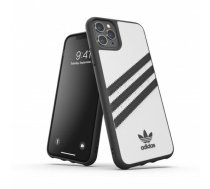 Adidas Moulded Case PU iPhone 11 Pro Max biało-czarny/white-black 36292  (36292)