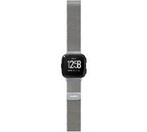 LAUT Pasek Steel Fitbit Versa silver/srebrny 35154  (35145)