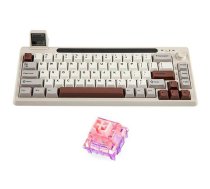 Epomaker RT65 Flamingo Switch mechanical keyboard grey-white/grey-white ()
