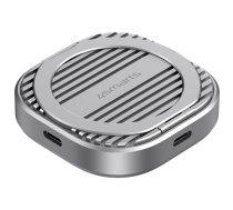 4smarts Magnetic SSD enclosure up to 4TB with 3C MagSafe support, grey, 541311 (541311)