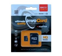 IMRO Memory card microSDXC 64GB + adp 10C UHS-3  ()