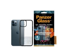 PanzerGlass ClearCase iPhone 12 Pro Max 6,7" Antibacterial czarny/black  (0253)