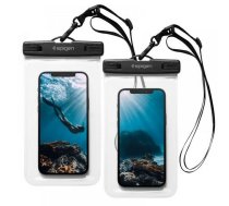 Spigen Waterproof Case A601 Universal 2szt Crystal Clear  (AMP03098)