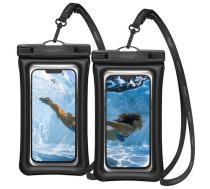 Spigen Waterproof Case A610 Universal 2szt Czarny/Black AMP04527  (AMP04527)