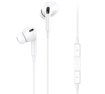 USAMS Stereo headphones EP-41 3.5 mm white/white SJ451HS01  (SJ451HS01)