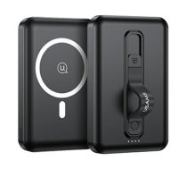 USAMS Powerbank PB64 10000mAh 20W QC3.0+PD Magnetic Wireless Fast Charge black 10KCD17301 (US-CD173) (10KCD17301)