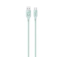 USAMS USB-C Cable 6A 1.2m Display Port Fast charging Lithe Series green SJ568USB04 (US-SJ568) (SJ568USB04)