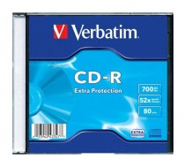 Verbatim CD-R 700MB 52x Extra Protection white/white 1pc 43347  (43347)