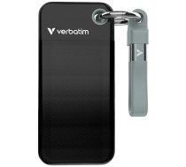 Verbatim External Drive Pocket SSD 256GB USB-C 3.2 gen.2 black-grey 32415 (32415)