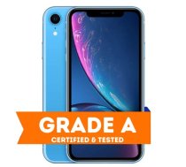 Apple iPhone Xr 128GB Blue, Pre-owned,  A grade (XR_128_BLUE_A)