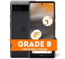 Google Pixel 6A 6/128GB 5G Charcoal Pre-owned B grade (PIXEL_6A_6/128_5G_CHARCOAL_B)