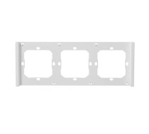 Frame for M5 80 smart wall switch 3-way triple SONOFF M5-3C-80-FW (white)