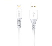 Foneng USB to Lightning Cable  X66, 20W, 3A, 1m (white)  (X66 iPhone)