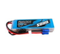 Gens ace G-Tech 5000mAh 14.8V 45C 4S1P Heli Lipo Battery with EC5 Plug  (GEA504S45E5GT)