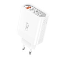 XO Wall Charger  L100 USB QC 3.0 + 3x USB 2.4A (white)  (L100(EU))