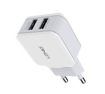 LDNIO Wall charger  A2202, 2x USB, 12W (white)  (A2202 EU)