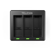 Telesin 3-slot charger  for GoPro Hero 12 / Hero 11 / Hero 10 / Hero 9  (GP-BCG-902)