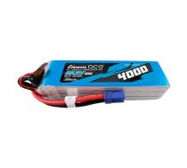 Gens ace G-Tech 4000mAh 22.2V 60C 6S1P Lipo Battery Pack with EC5 Plug  (GEA406S60E5GT)