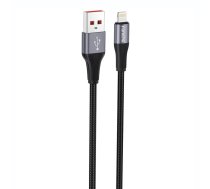 Foneng X112 USB-A to Lightning cable 2.4A, 1m (black)  (X112 iPhone)