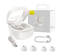 Baseus Wireless headphones Bowie WM02 TWS, Bluetooth 5.0 (white)  (NGTW180002)