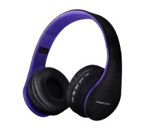 PowerLocus P1 wireless headphones (black and purple)  (pwl-p1-blackpurple)