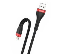 Foneng Cable USB to Lightning, X82 iPhone 3A, 1m (black)  (X82 iPhone)