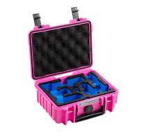 B AND W Cases Case B AND W Type 500 for DJI Osmo Pocket 3 (pink)  (500/Pink/Pocket3)