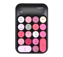 MOFII Wireless Numeric Keypad X910 Black+Red  (X910 Black/Red)