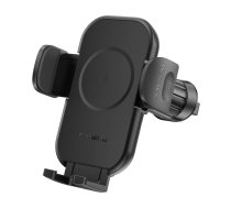 Foneng CP101 car grille mount with 15W wireless charger (black)  (CP101 Air Vent)