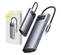 Baseus Hub 4in1  Metal Gleam Series, USB-C to 4x USB 3.0  (WKWG070013)