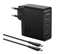 Mcdodo Wall charger  GAN 3xUSB-C + USB, 100W + 2m cable (black)  (CH-5141)