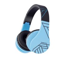 PowerLocus P1 wireless headphones for kids (blue-black)  (pwl-p1kids-blueblack)