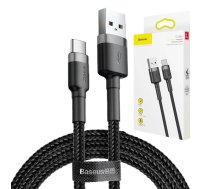 Baseus Cafule USB-C cable 2A 3m (Black+Gray)  (CATKLF-UG1)