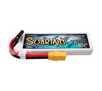 Gens ace G-Tech Soaring 3300mAh 11.1V 30C 3S1P Lipo Battery Pack with XT90 plug  (GEA333S30X9GT)