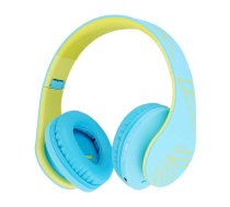 PowerLocus Wireless Headphones for kids P2 (blue-green)  (pwl-p2kids-bluegreen)