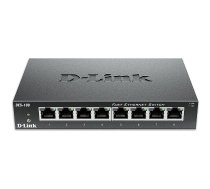 D-Link DES‑108 8-Port Fast Ethernet Unmanaged Desktop Switch DES-108/E 0790069368202