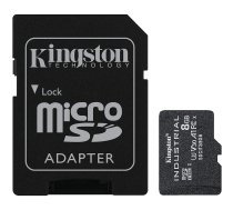 Kingston Industrial, microSDHC, 8GB, Class 10, UHS-I, U3, V30 +Adapter SDCIT2/8GB 0740617321012