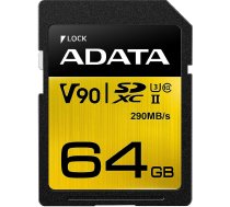 ADATA Premier One, 64GB, SDXC ASDX64GUII3CL10-C 4712366968714