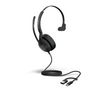 Jabra Evolve2 50, USB C/A, MS Mono | 25089-899-799 | 5706991034073