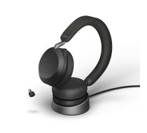 Jabra Evolve2 75 UC Stereo USB-C black mit Ladestation | 27599-989-889 | 5706991024449