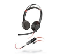HP Poly Blackwire 5220 MS Teams náhlavná súprava, 3.5 mm jack + USB-C/A adaptér, stereo (bulk) | 8X231A6 | 197498433103