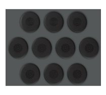 Jabra Engage 40/50 II Ear Cushions - 10 pieces | 14101-84 | 5706991026337