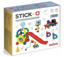 Magformers Klocki magnetyczne Stick-O 60 el. | 005-905002 | 0730658905029