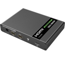 Przełącznik Techly KVM Extender HDMI/USB przez skrętkę Cat6A/7 do 70m 4K*60Hz | IDATA HDMI-KVM67 | 8059018361629