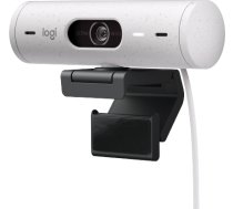 Kamera internetowa Logitech Brio 500 Off White (960-001428) | 960-001428 | 5099206104921