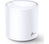 TP-LINK „AX5400 Whole Home Mesh Wi-Fi 6“ Rýchlosť: 574 Mbps pri 2,4 GHz + 4804 Mbps pri 5 GHz Špecifikácia: 4 vnútorné antény, | Deco X60(1-pack) | 6935364052270