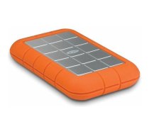Dysk zewnętrzny HDD LaCie Rugged Mini 2TB Srebrno-pomarańczowy (9000298) | 9000298 | 093053003272