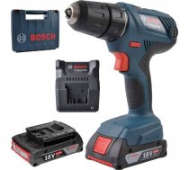 Wiertarko-wkrętarka Bosch GSR 180-LI 18 V 2 x akumulator 2 Ah (06019F8109) | 06019F8109 | 3165140978163