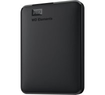 Dysk zewnętrzny HDD WD Elements Portable 5TB Czarny (WDBU6Y0050BBK-WESN) | WDBU6Y0050BBK-WESN | 7180378718998