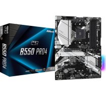 Asrock B550 Pro4 Socket AM4 ATX AMD B550 | B550 PRO4 | 4710483931482 | PLYASRAM40046